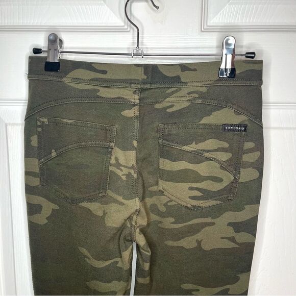 Sanctuary Runway Ponte Camouflage Leggings Forest Green Camo S - Picture 7 of 12